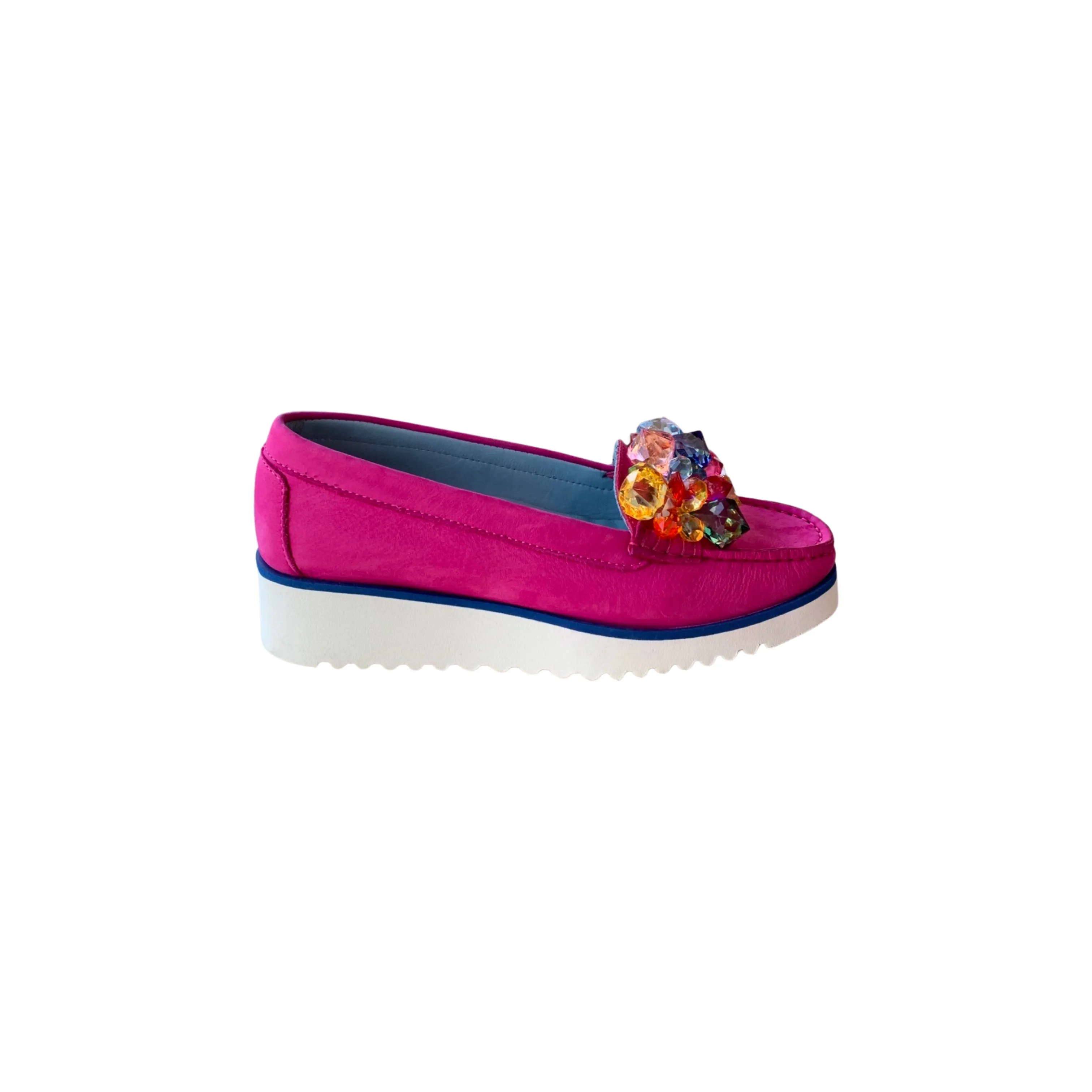 1204 Fushia Loafer