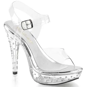 5" Heel Platform Sandal (COCKTAIL-508SDT)