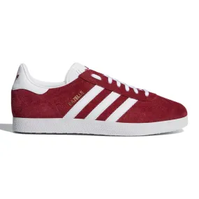 Adidas Men's Gazelle Burgundy/White