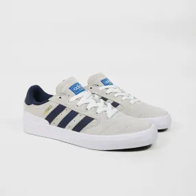 Adidas Skateboarding - Busenitz Vulc 2 Shoes - Footwear White / Collegiate Navy / Bluebird