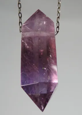 Amethyst Crystal Necklace