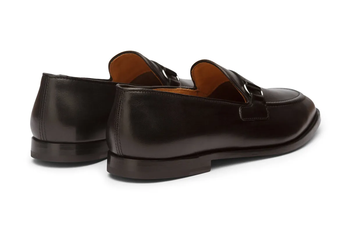 Apron Loafer With Trims-Bl