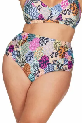 Artesands Botticelli High Waist Swim Pant - Salmagundi