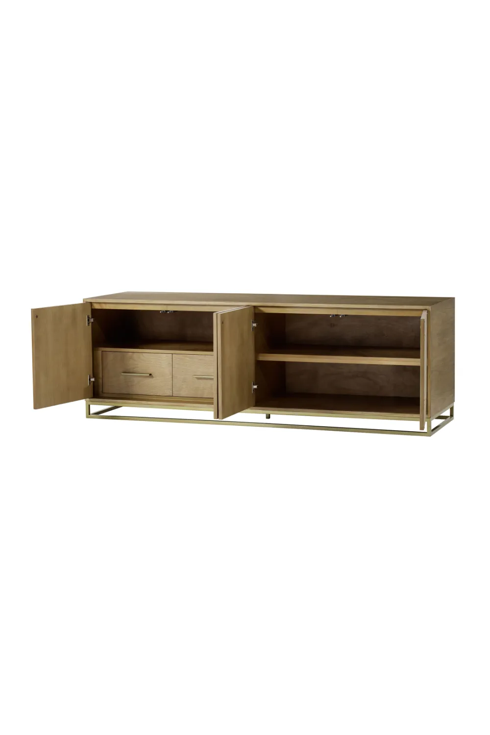 Ash Brass Studded Sideboard | Andrew Martin William