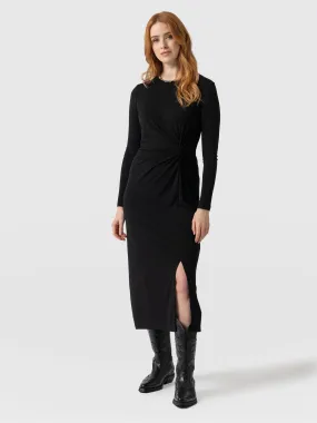 Bailey Knot Dress - Black