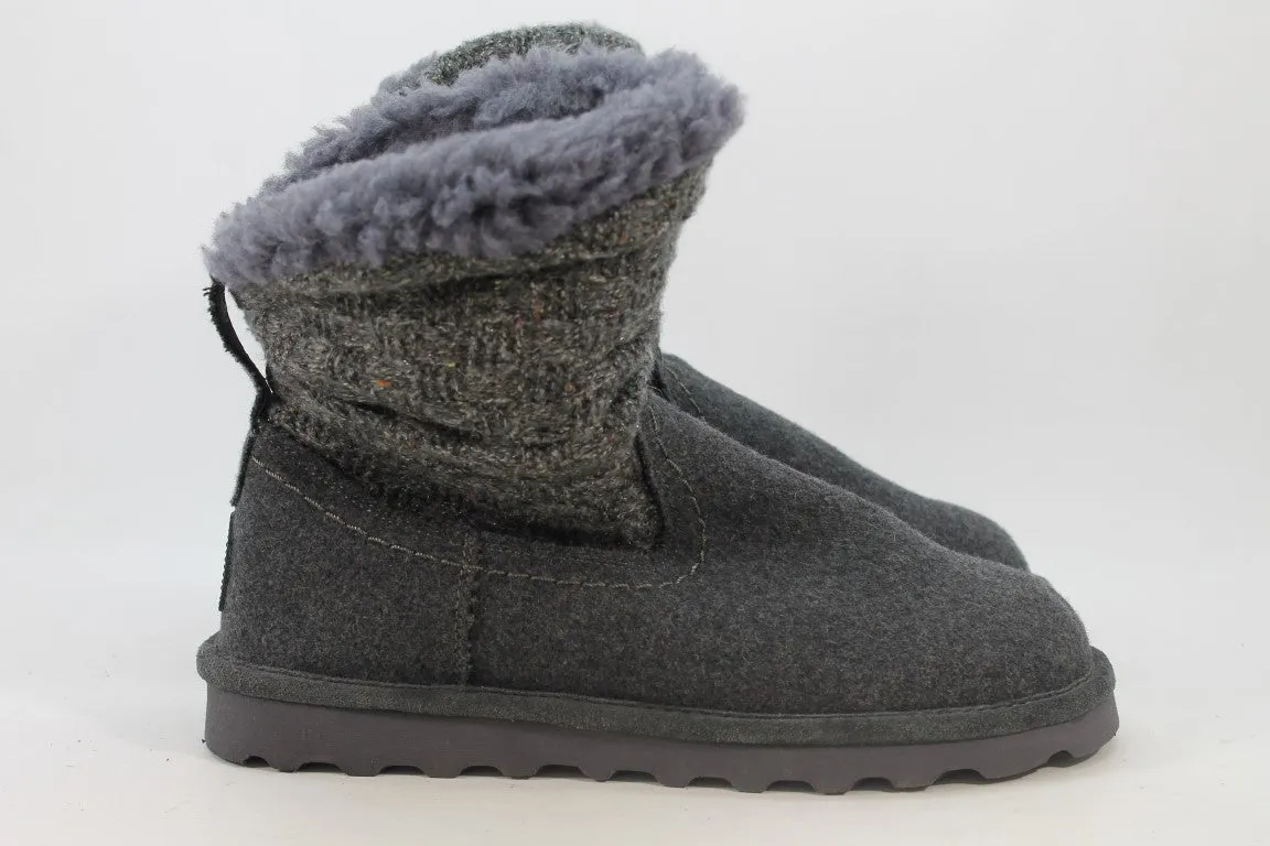 Bearpaw Virginia Women's Grey Boots 11M(ZAP13591)