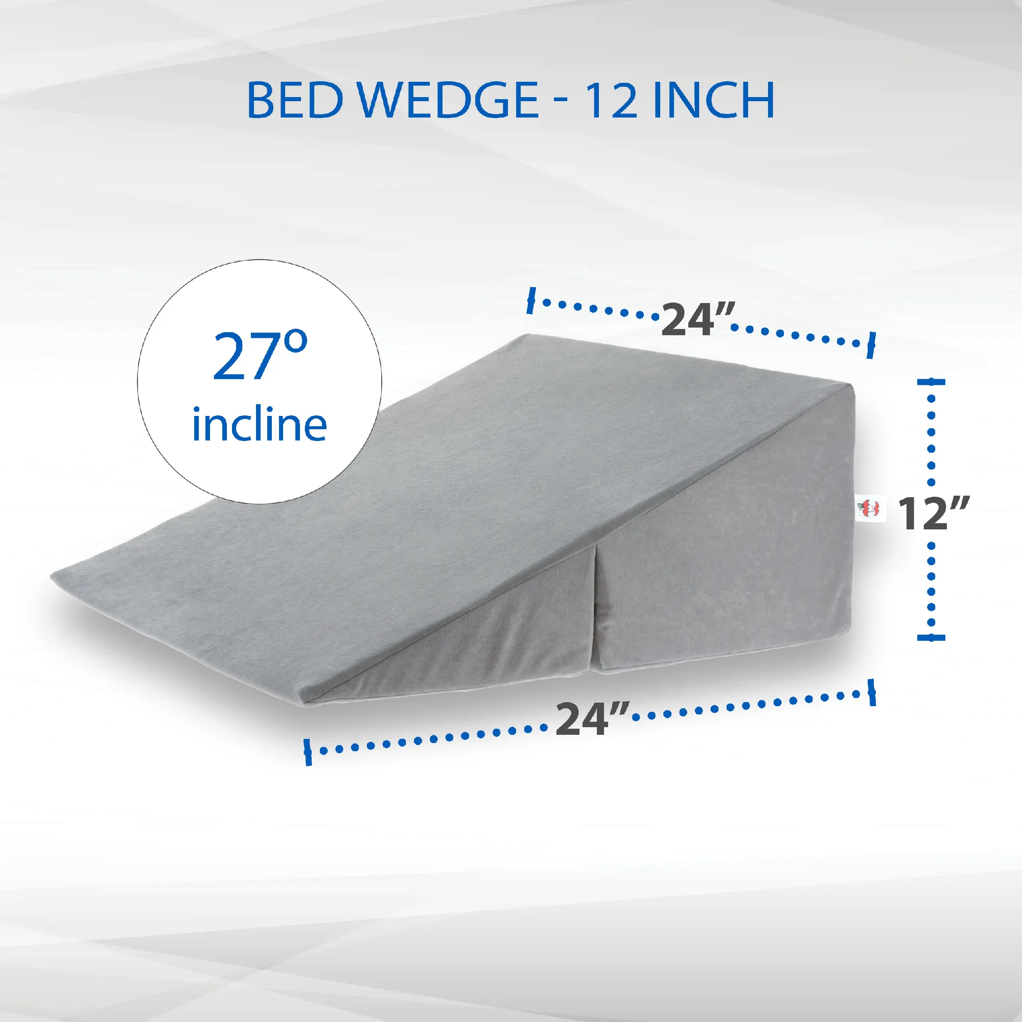 Bed Wedge, Foam Incline Cushion for Acid Reflux