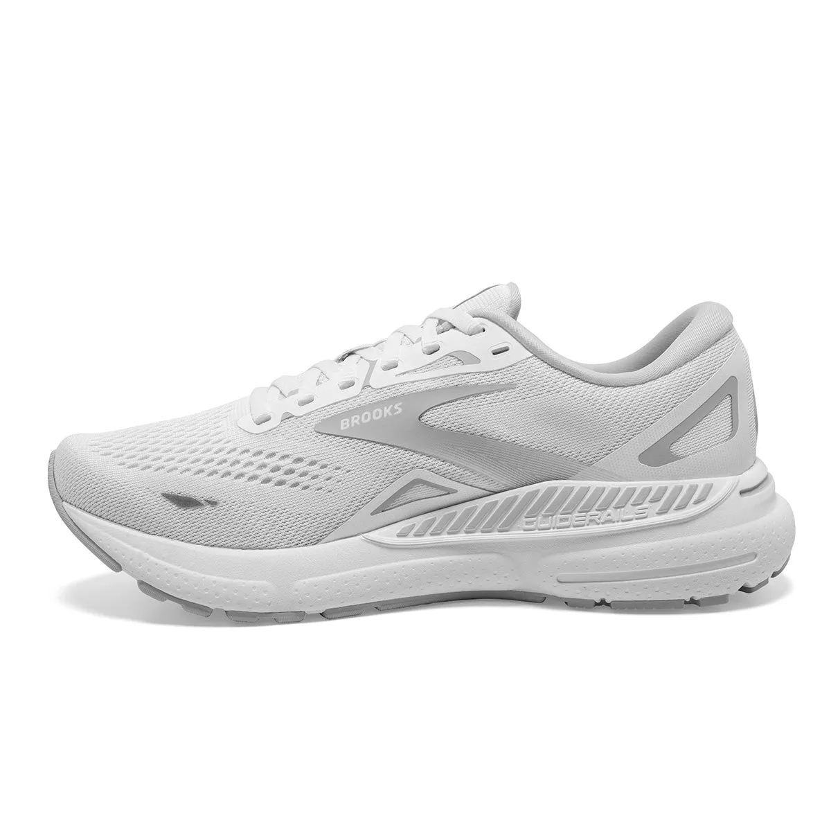 Brooks Adrenaline GTS 23 Womens | White/oyster/silver