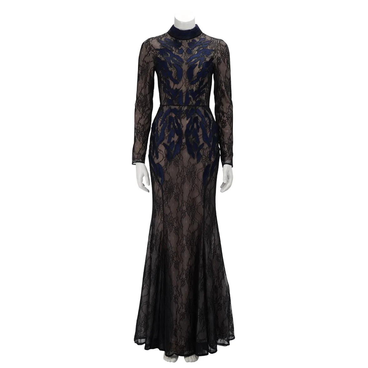 Camilla & Marc Black & Blue Coco Gown Dress