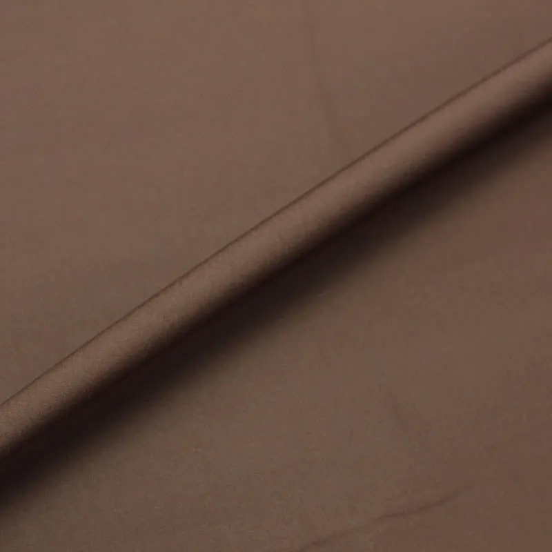 Chocolate Brown Cotton Poplin