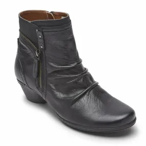 Cobb Hill LAUREL BOOTIE BLACK LEATHER