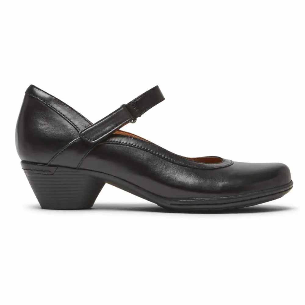 Cobb Hill LAUREL MARY JANE BLACK LEATHER