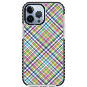 Colorful Checkboard Impact iPhone Case