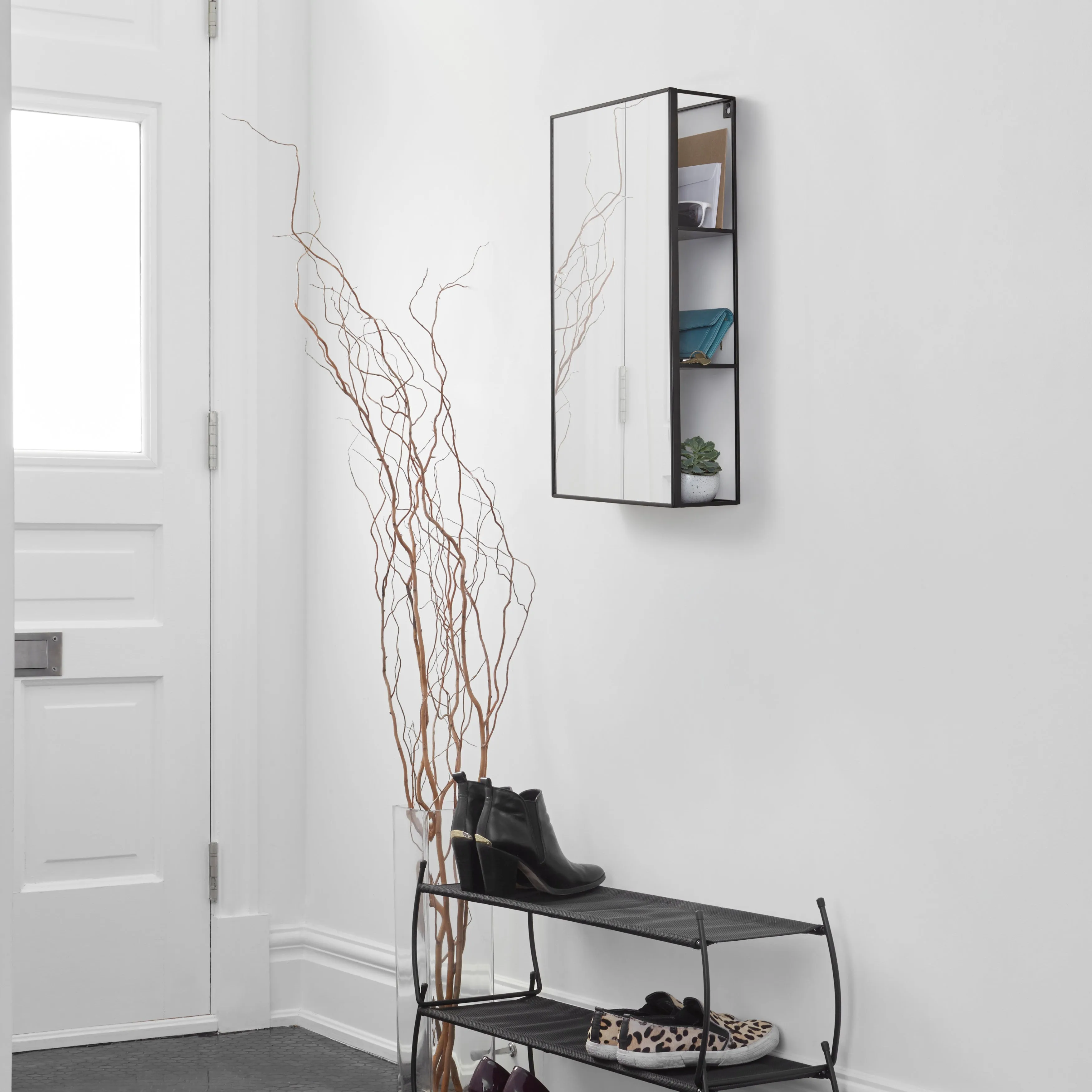 Cubiko Wall & Storage Mirror