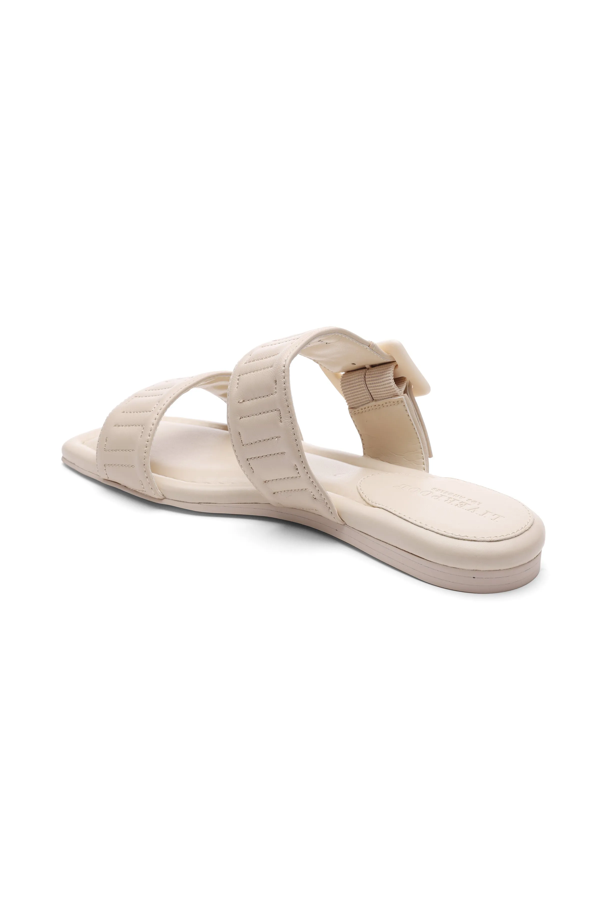 DOWNTOWN LOGO STITCH SANDAL