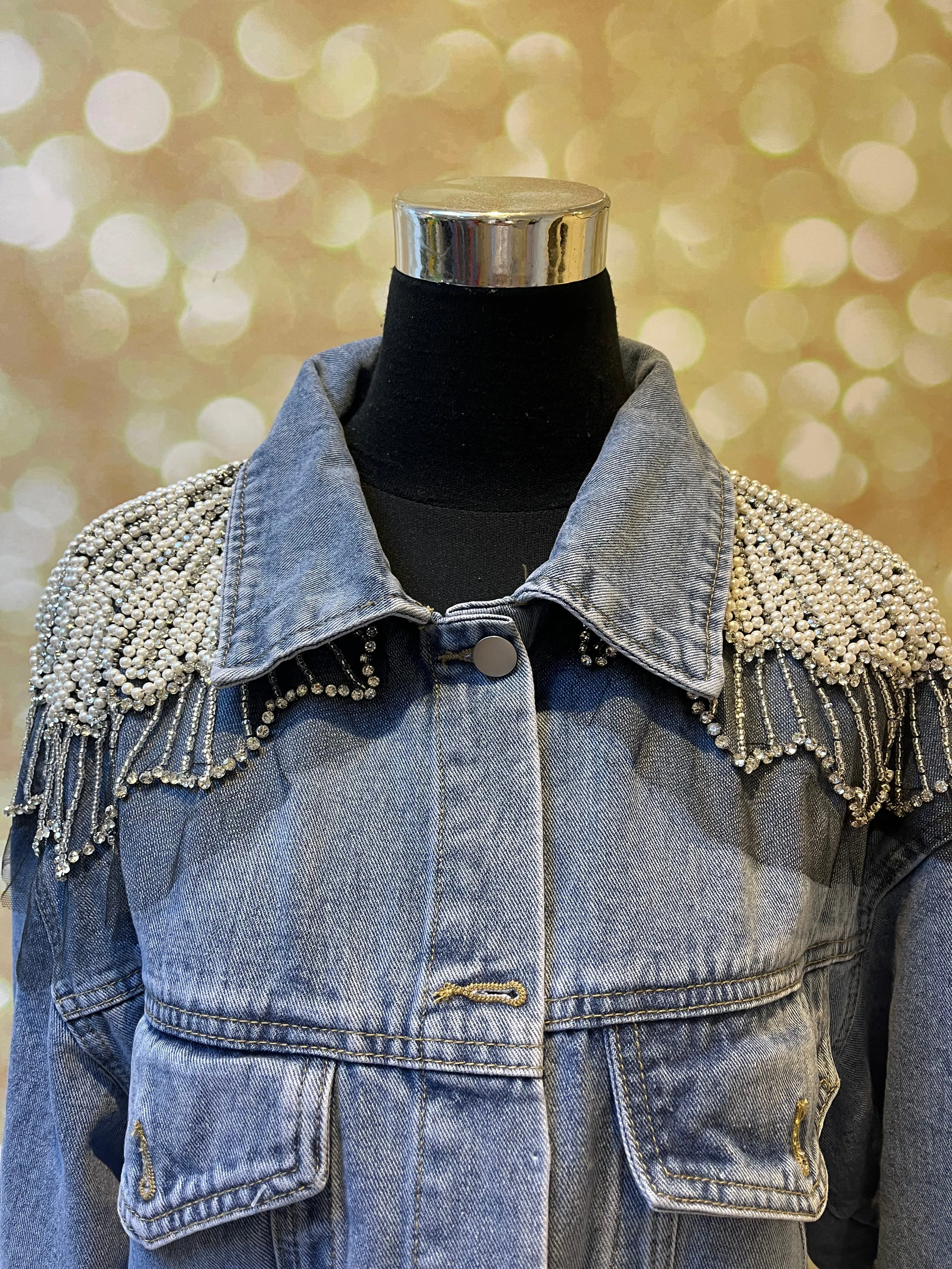 Embellished Denim Jacket