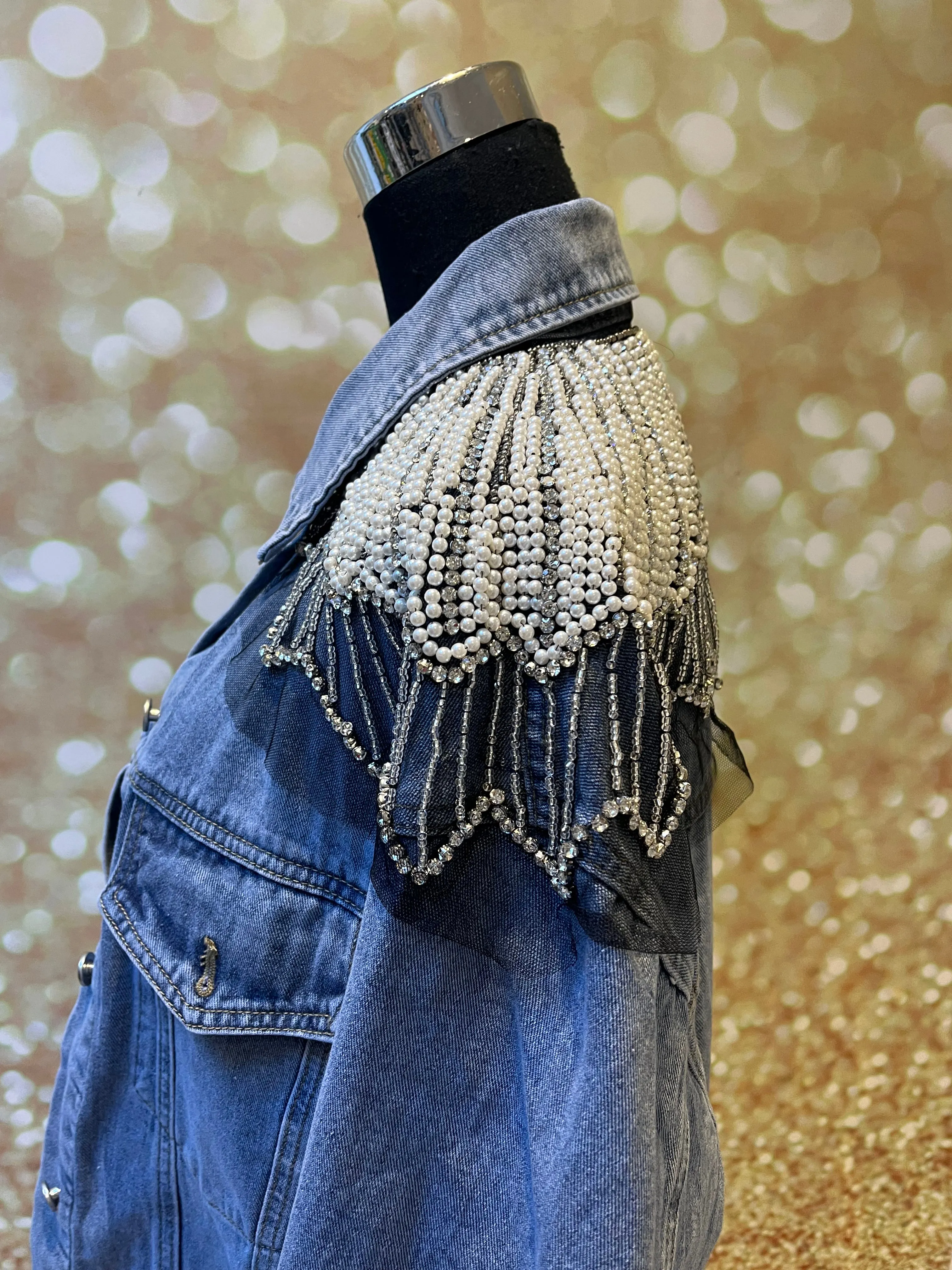 Embellished Denim Jacket