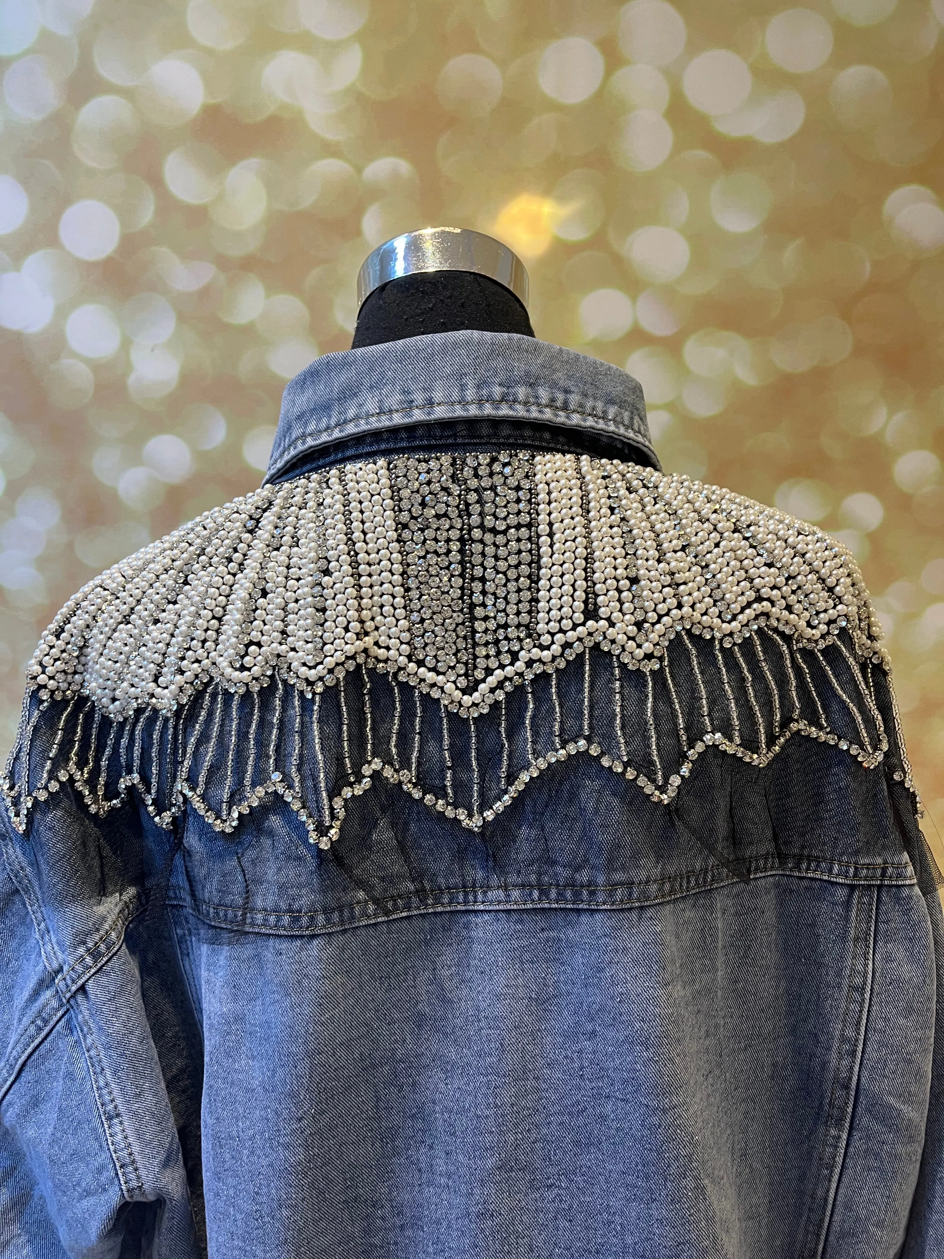 Embellished Denim Jacket