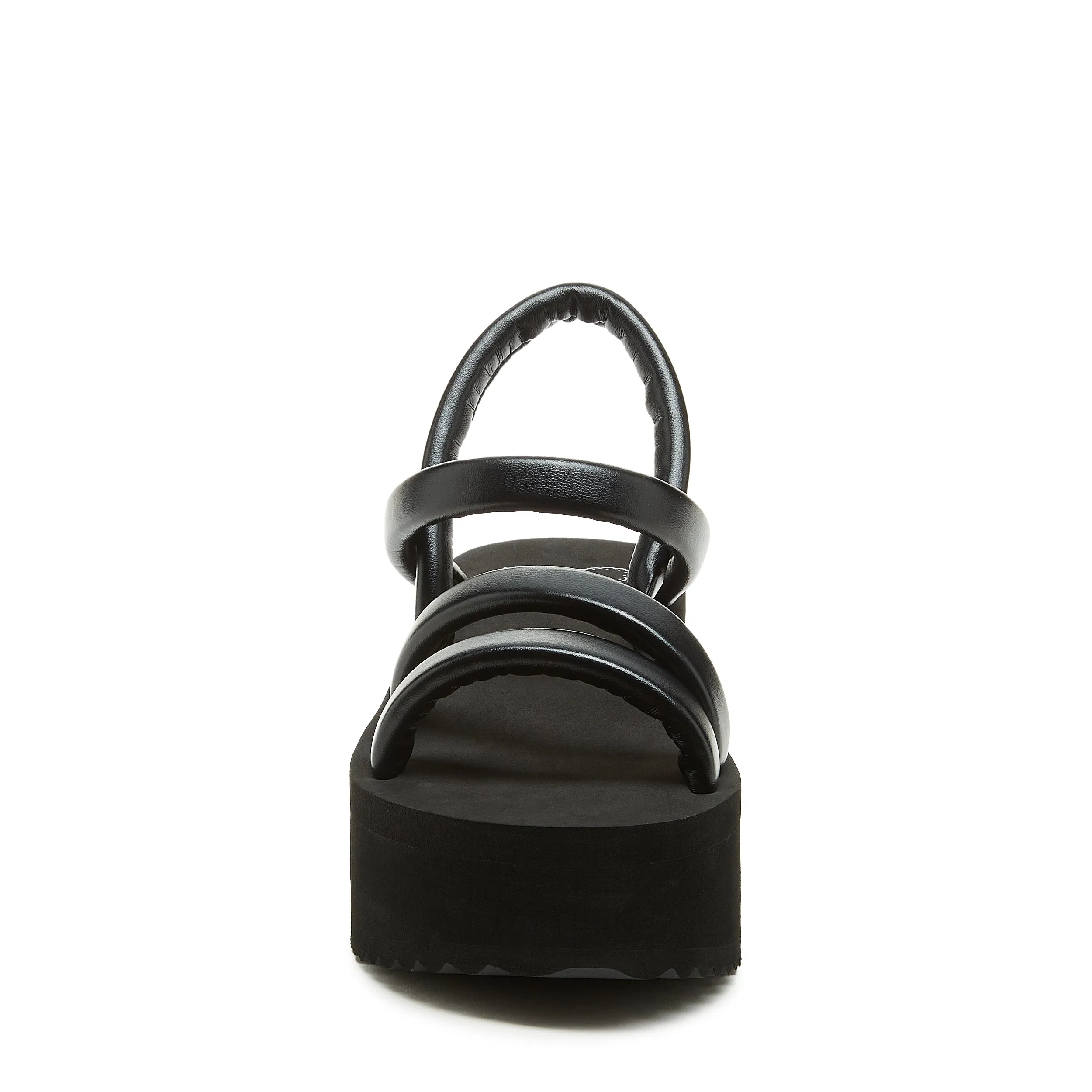 Haven Black Platform Sandal