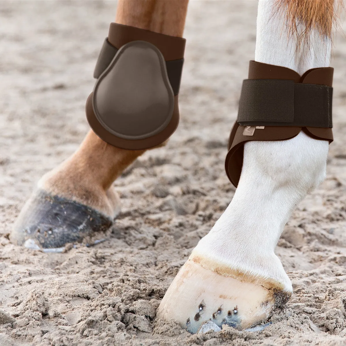 Horze Fetlock Boots - Brown