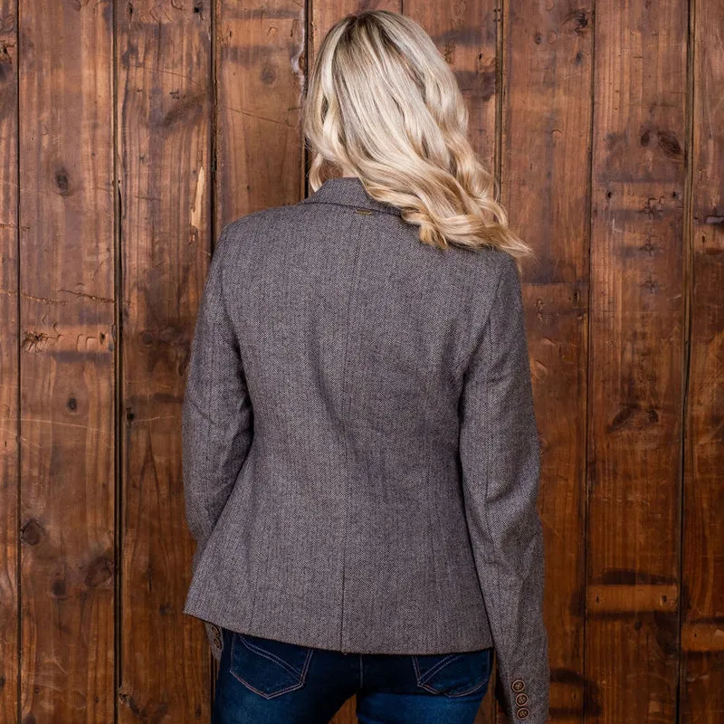 Kingsley Heath Luxe Tweed Blazer Buffalo