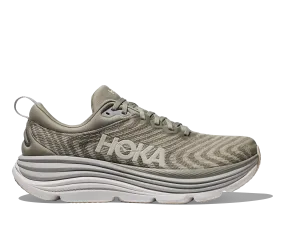 Men's HOKA Gaviota 5 Running Shoe in Barley / Oat Milk