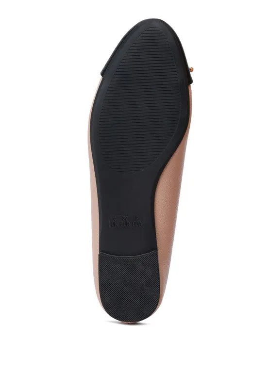 Minato Two Tone Ballet Flats