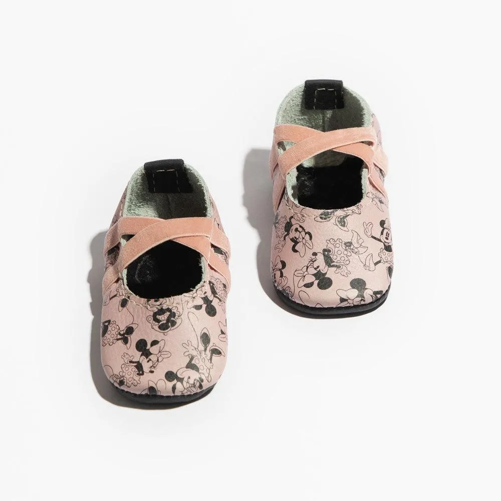 My Goodness, Minnie Ballet Slipper Baby Shoe