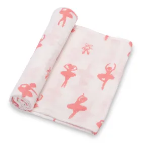 Never Miss a Chance to Dance Baby Swaddle Blanket