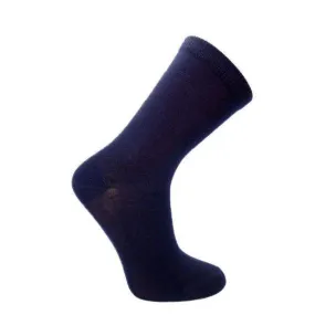 Point Zero Kids Bamboo Socks Comfort Seam Navy