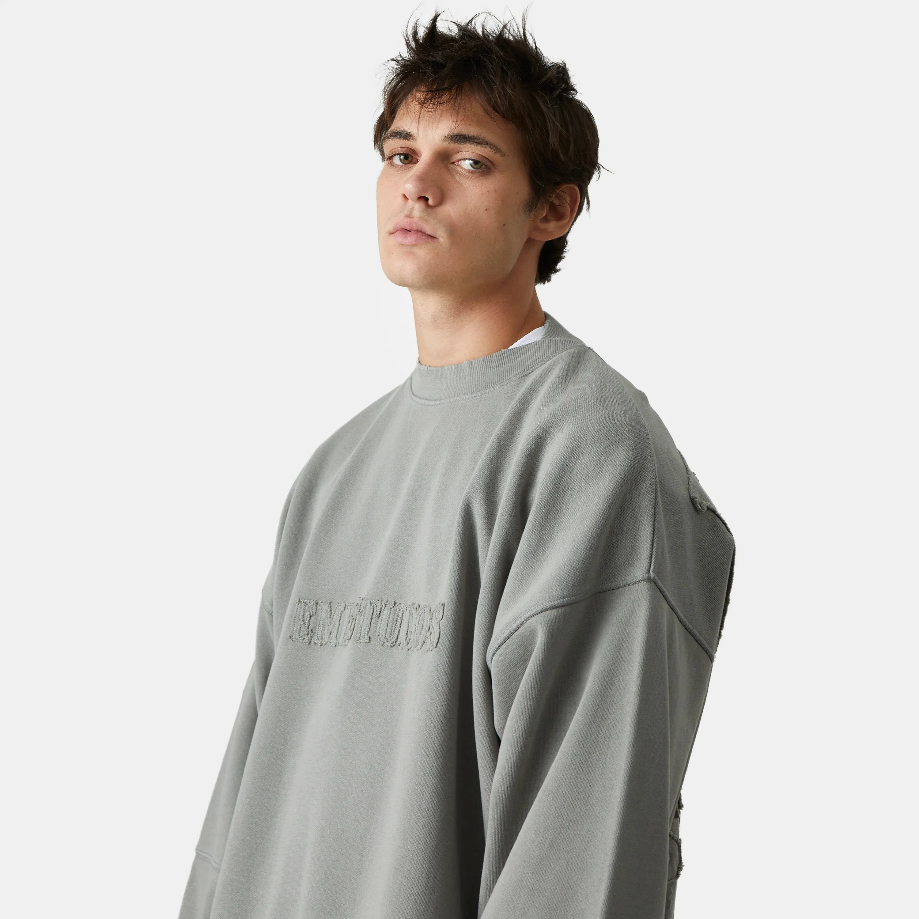 Puzzle Pebble Oversized Crewneck