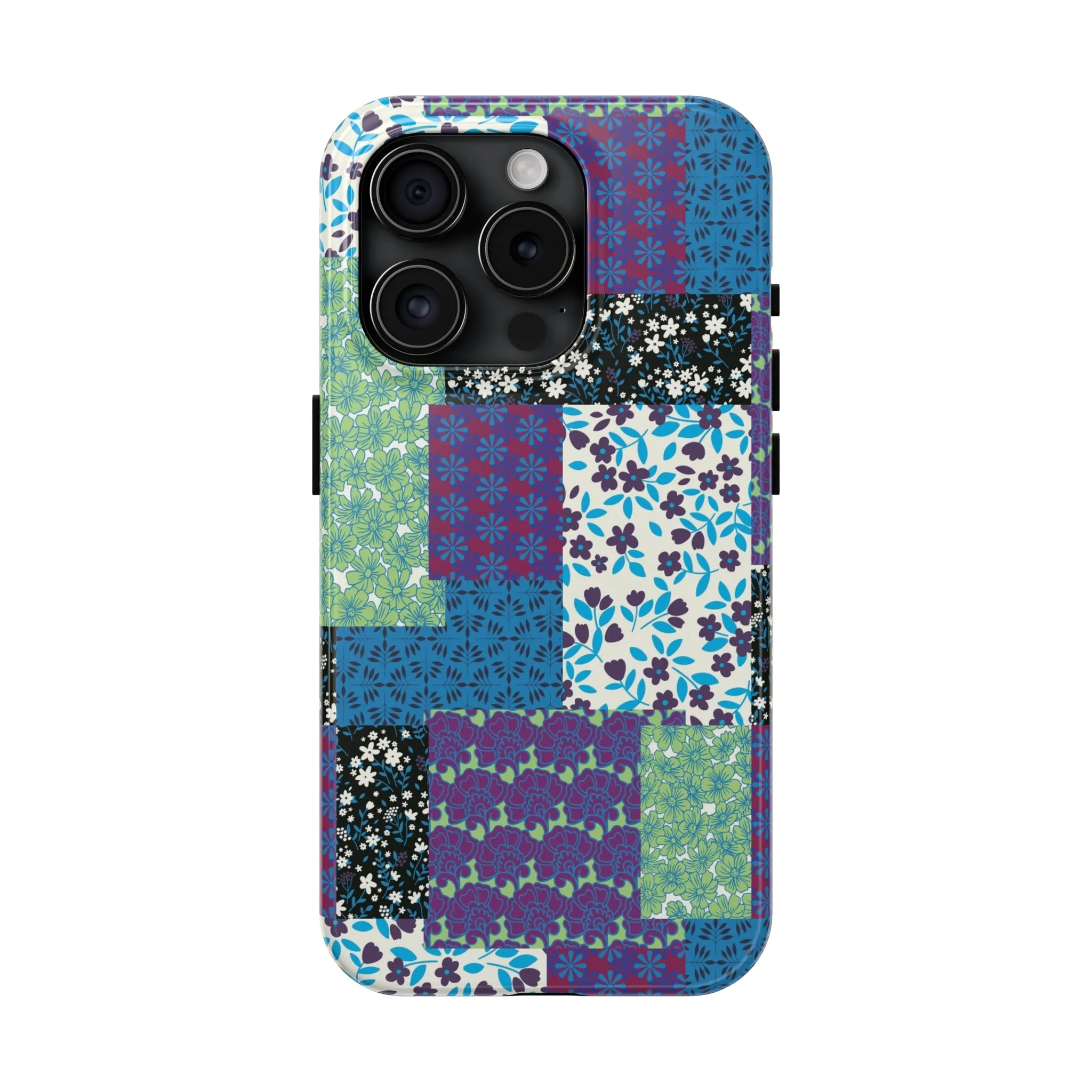 Quilted Comfort | Purple Patchwork Case