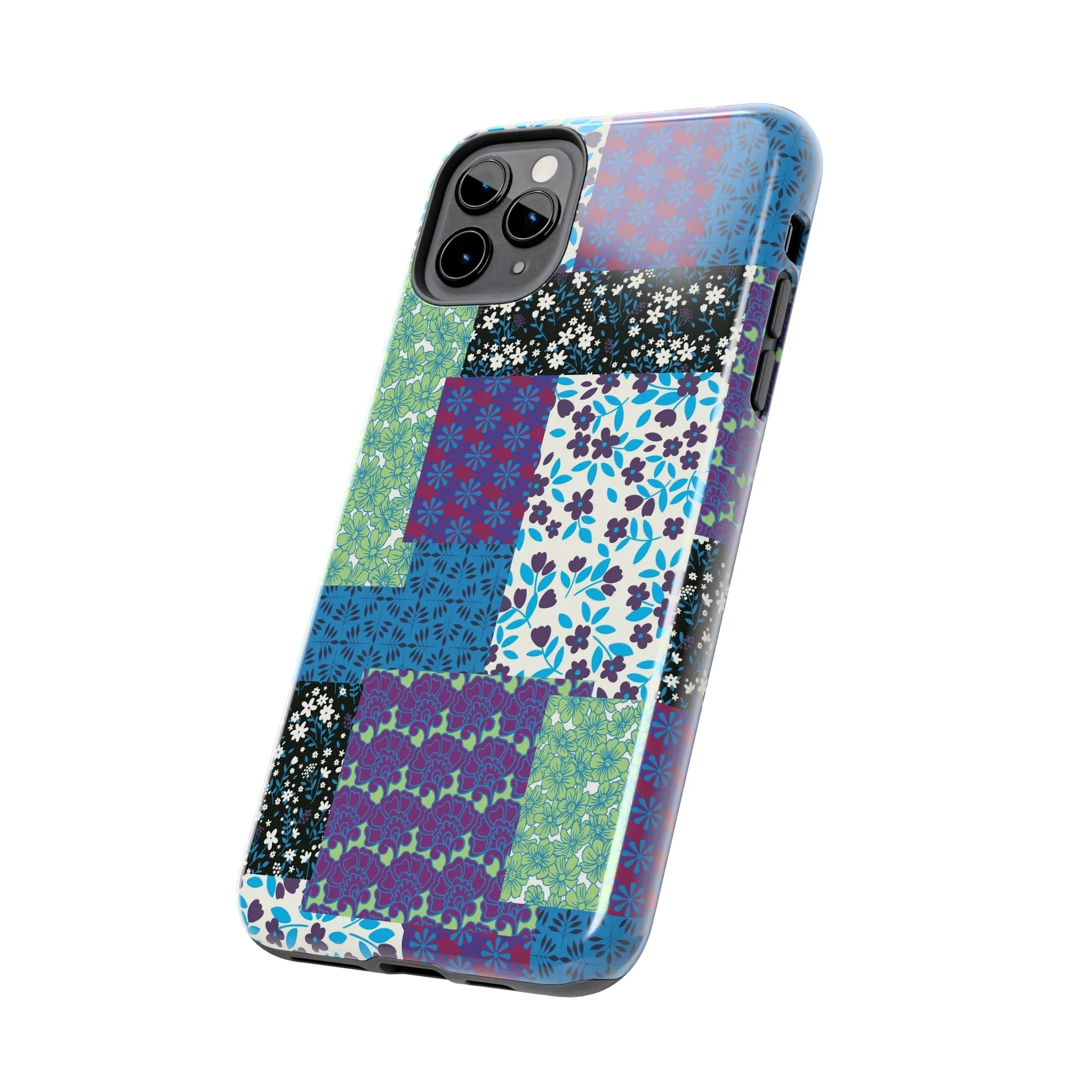 Quilted Comfort | Purple Patchwork Case