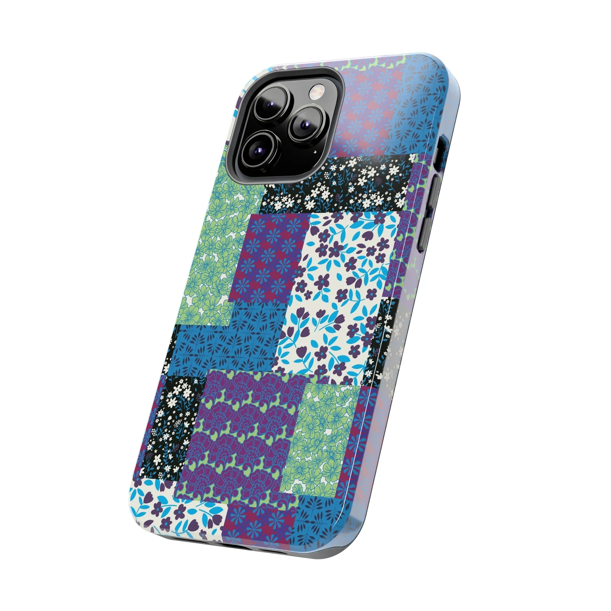 Quilted Comfort | Purple Patchwork Case