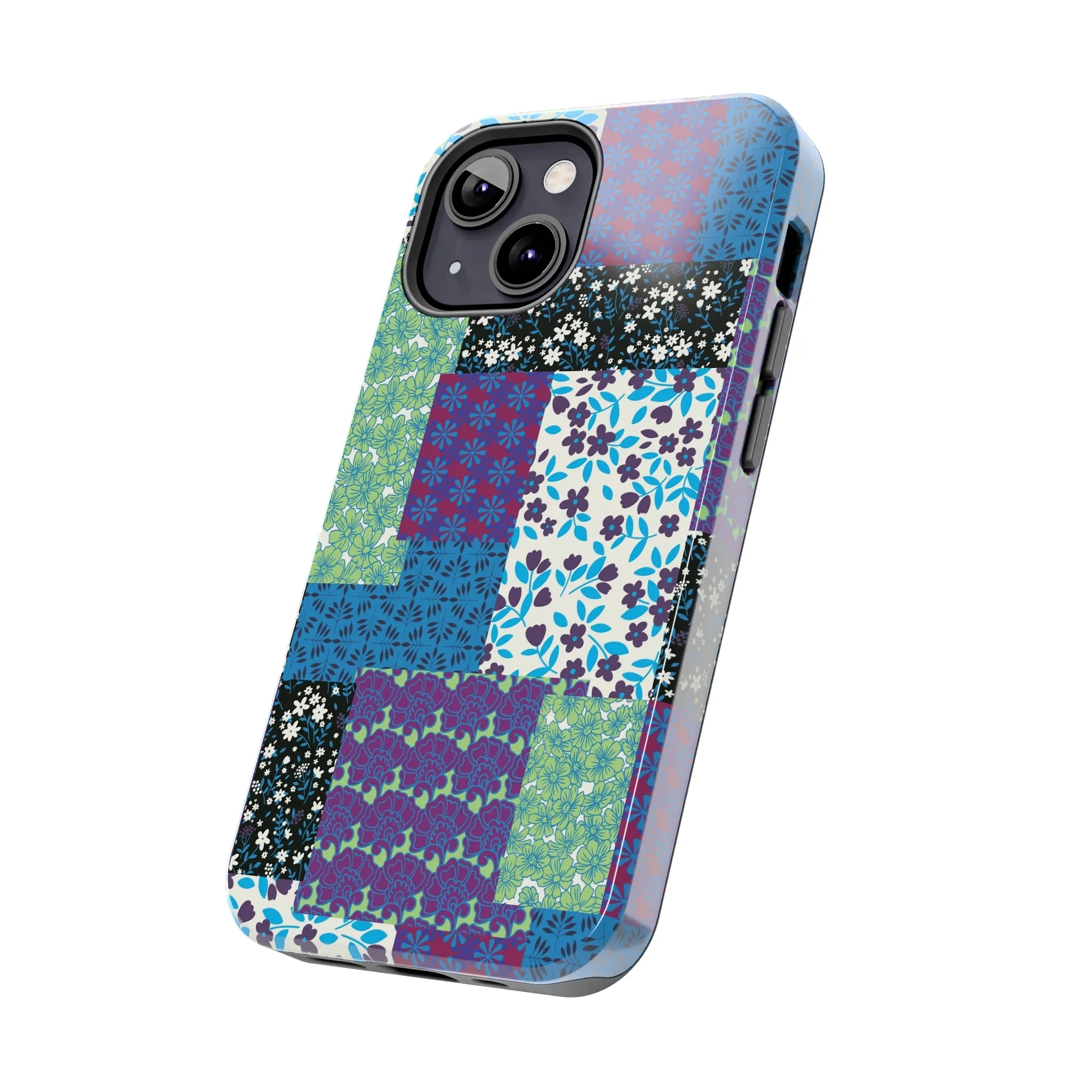 Quilted Comfort | Purple Patchwork Case