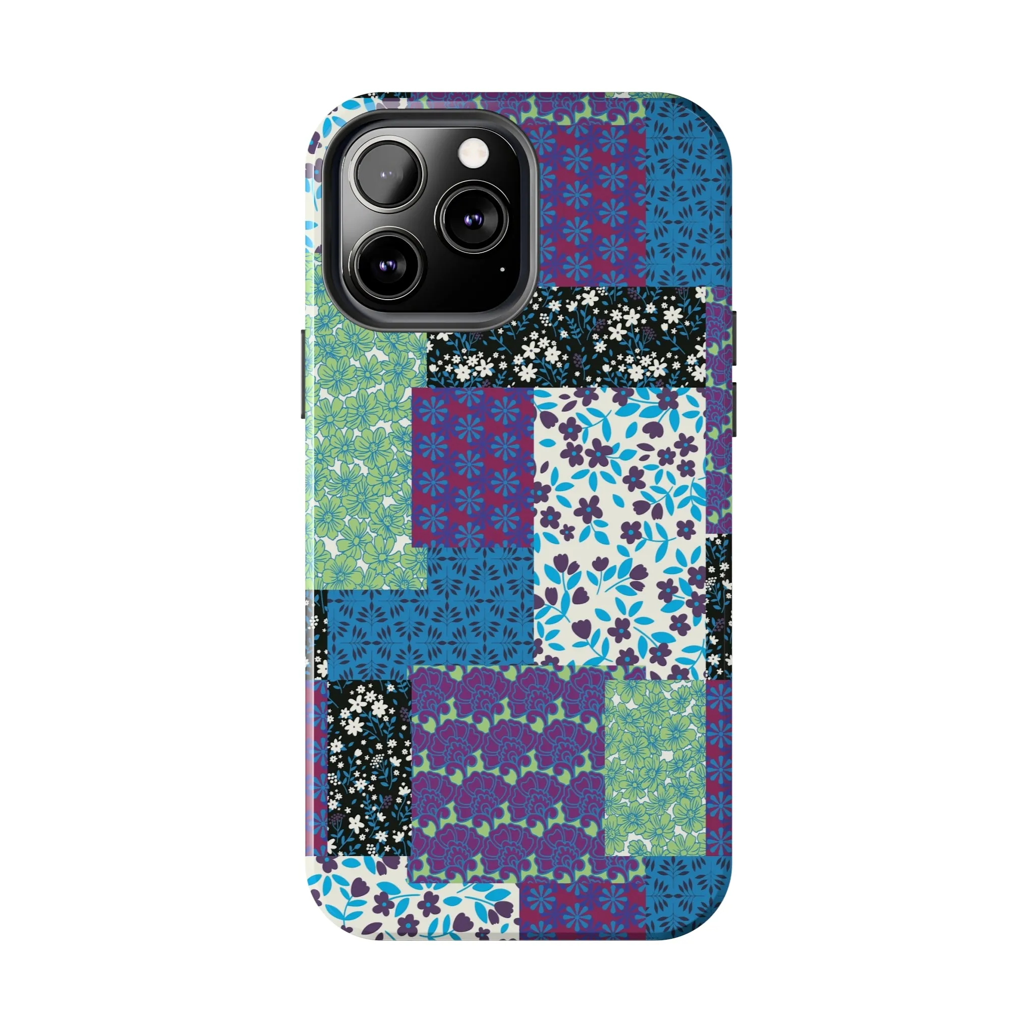 Quilted Comfort | Purple Patchwork Case