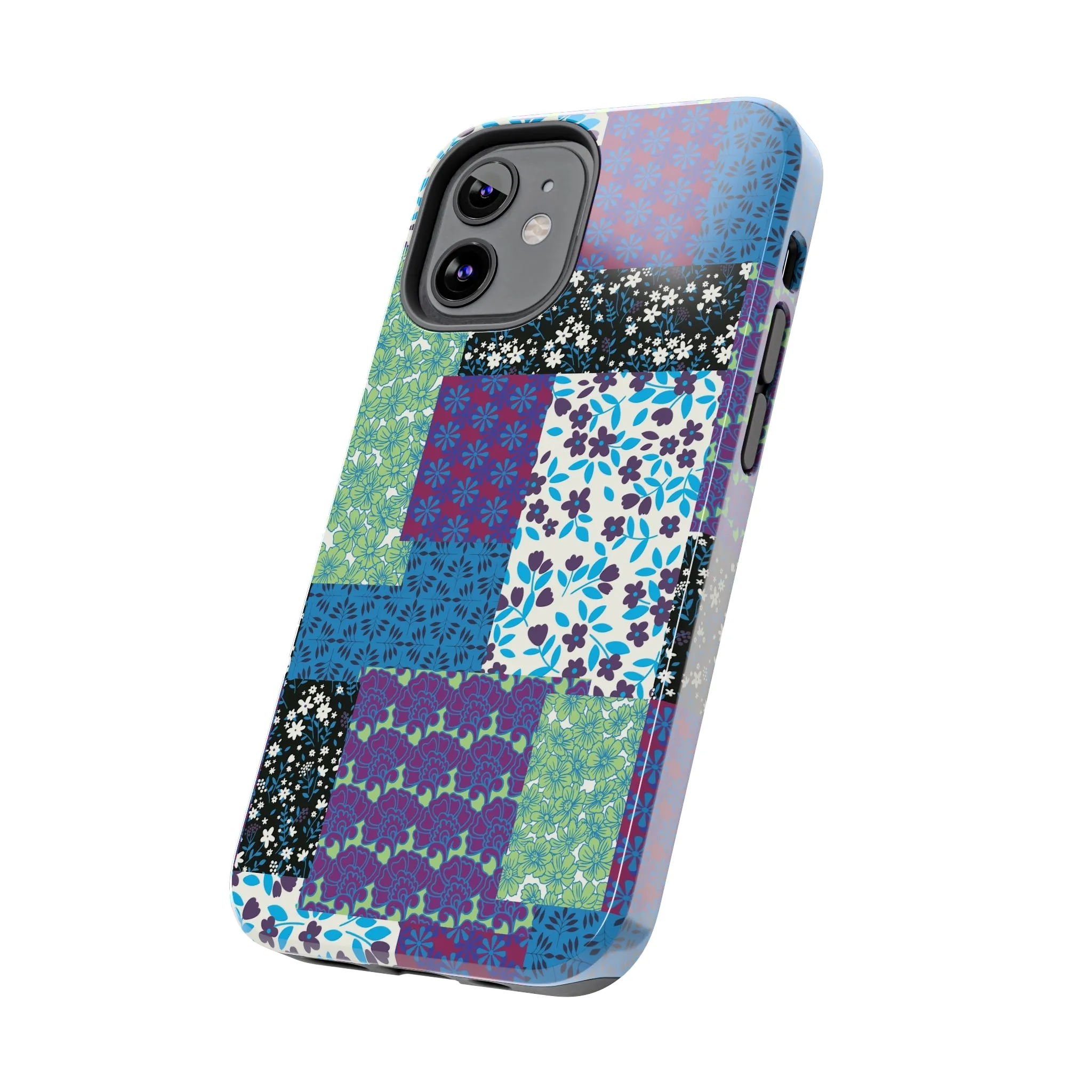 Quilted Comfort | Purple Patchwork Case