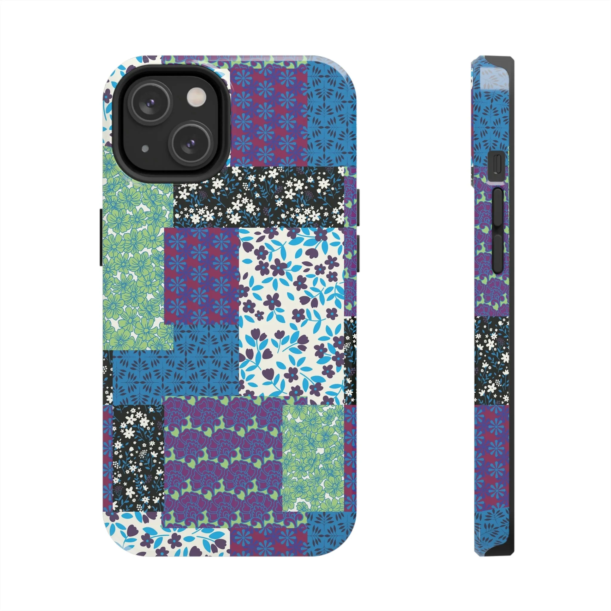 Quilted Comfort | Purple Patchwork Case