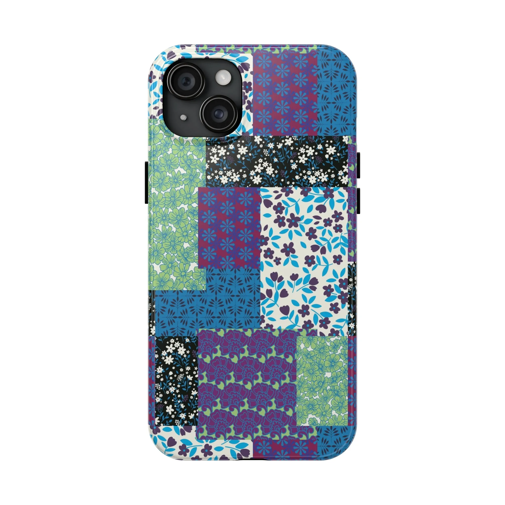 Quilted Comfort | Purple Patchwork Case