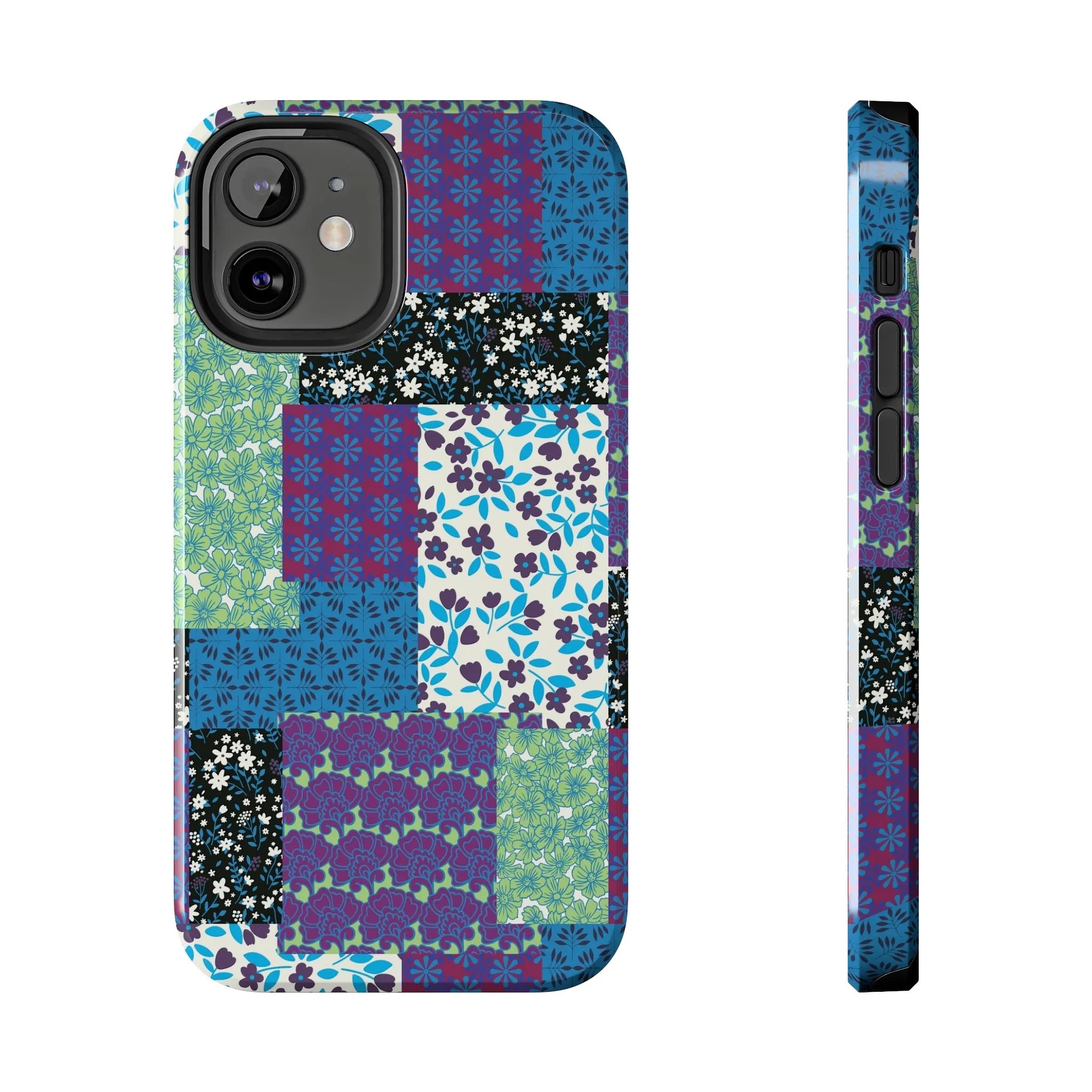 Quilted Comfort | Purple Patchwork Case