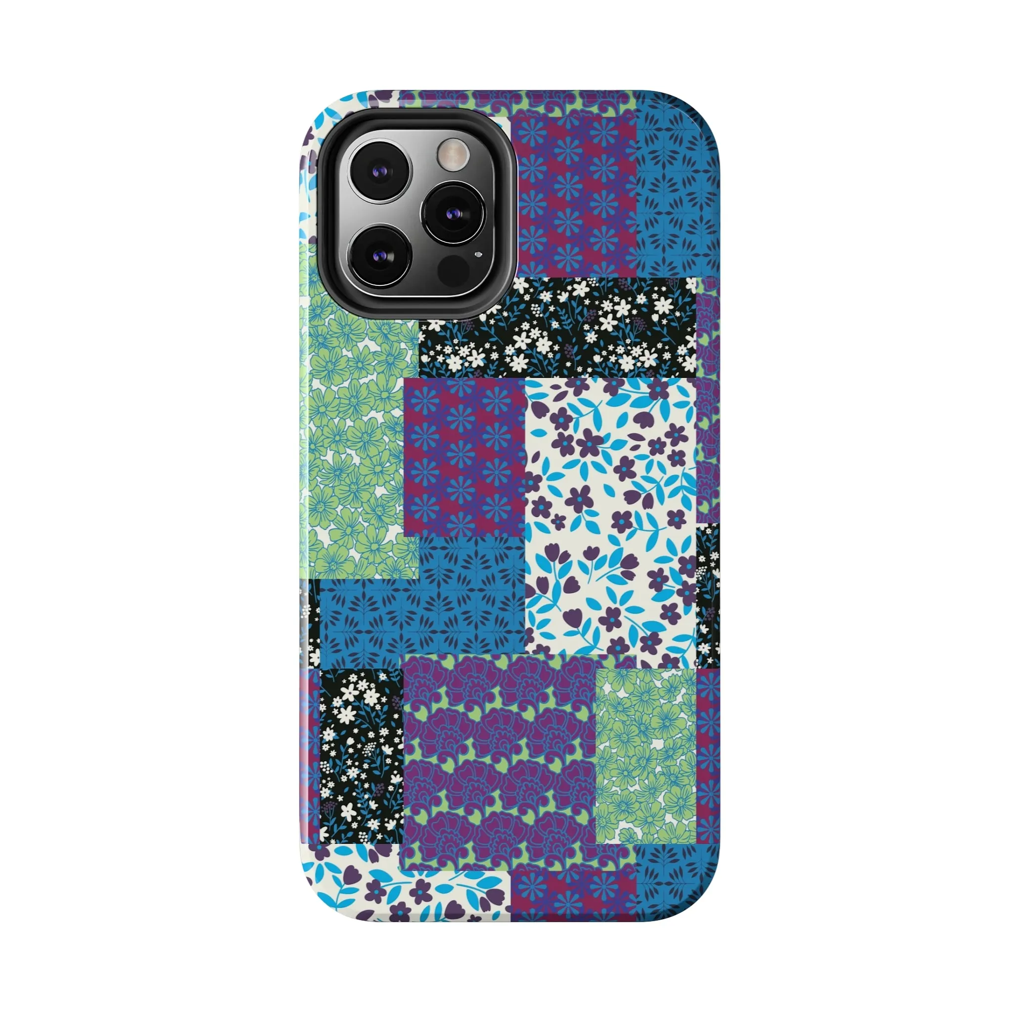 Quilted Comfort | Purple Patchwork Case