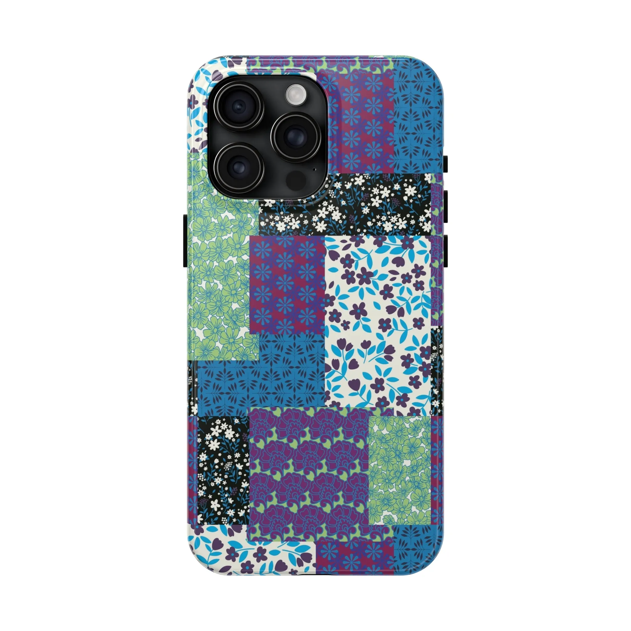 Quilted Comfort | Purple Patchwork Case