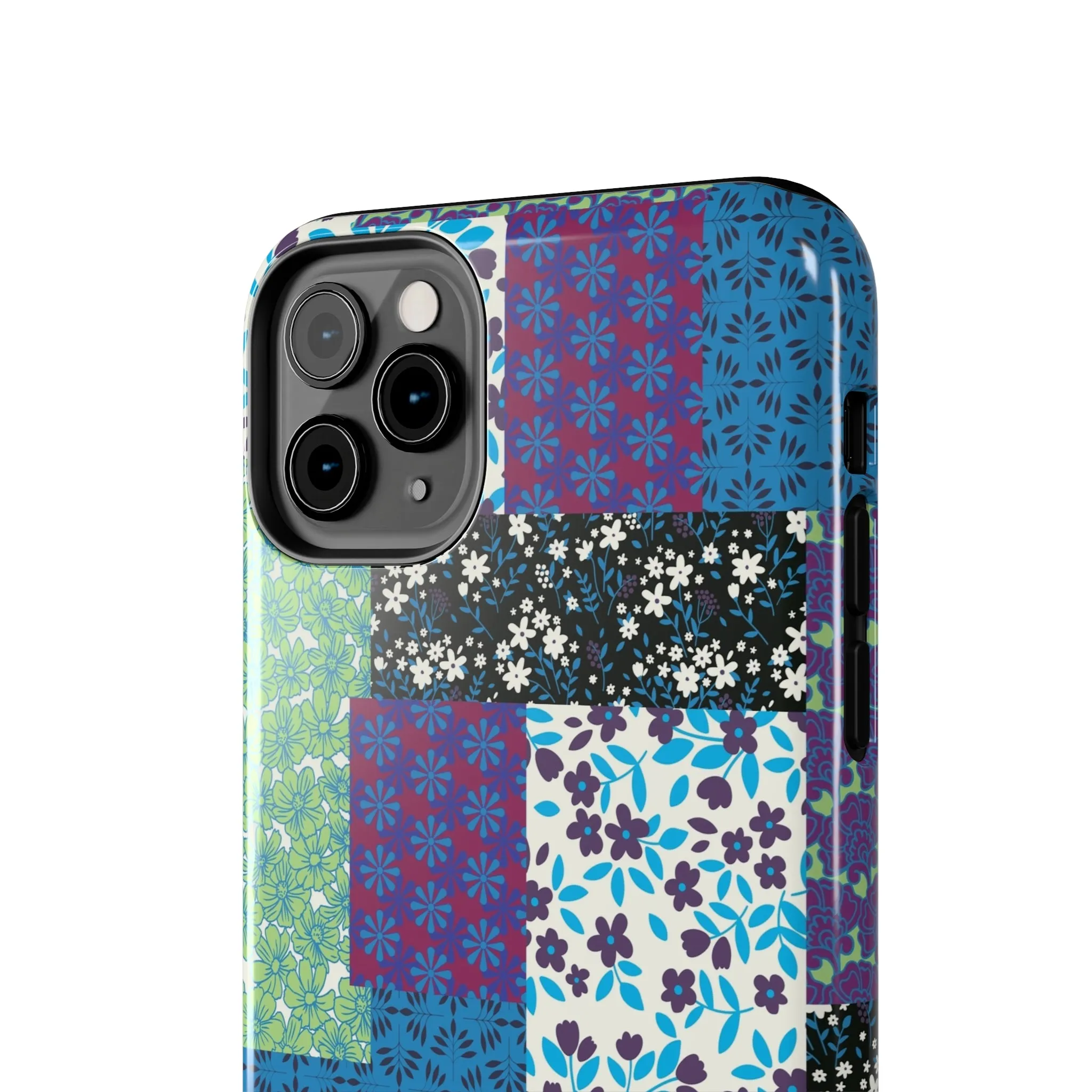 Quilted Comfort | Purple Patchwork Case