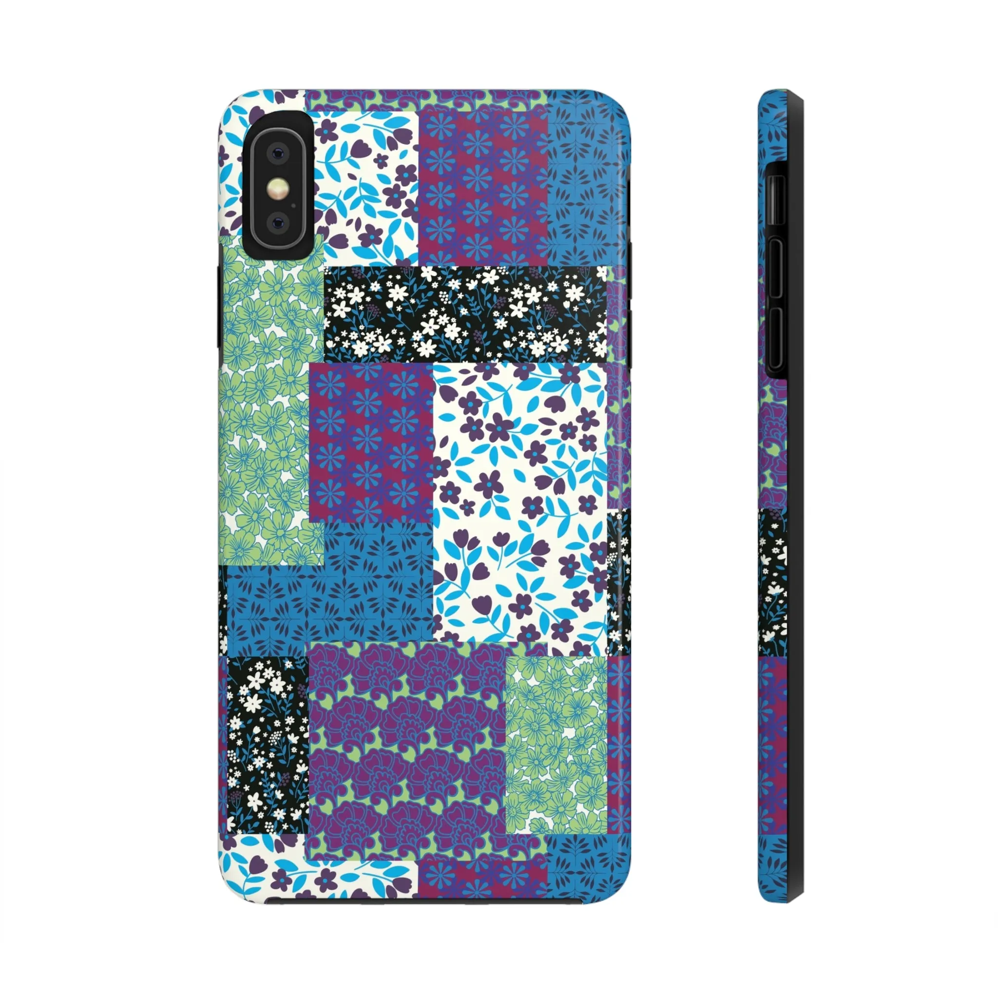 Quilted Comfort | Purple Patchwork Case