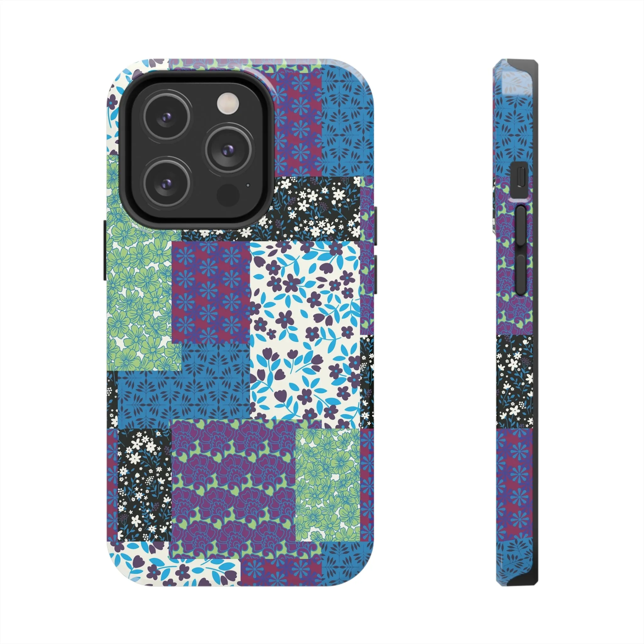 Quilted Comfort | Purple Patchwork Case