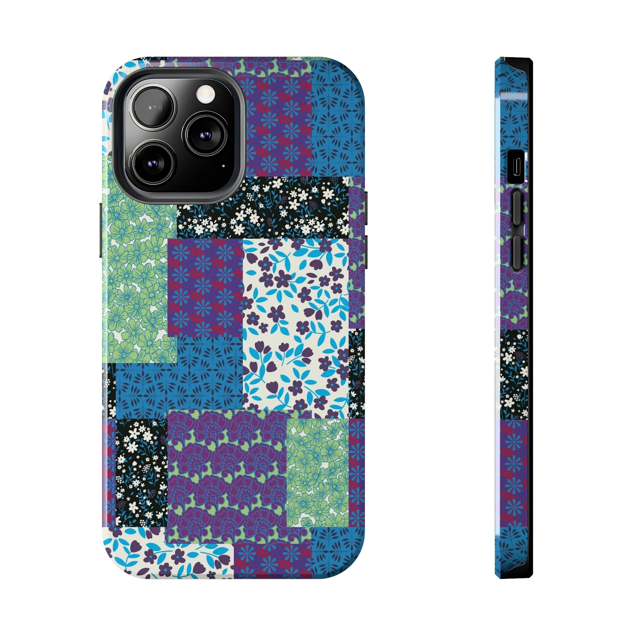 Quilted Comfort | Purple Patchwork Case