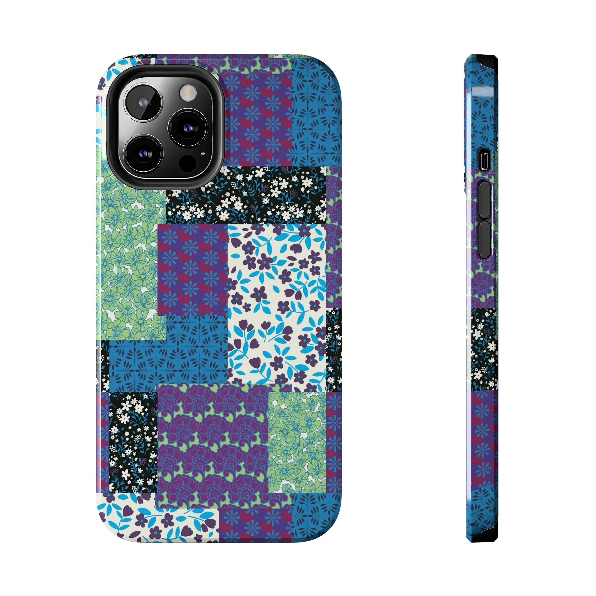 Quilted Comfort | Purple Patchwork Case