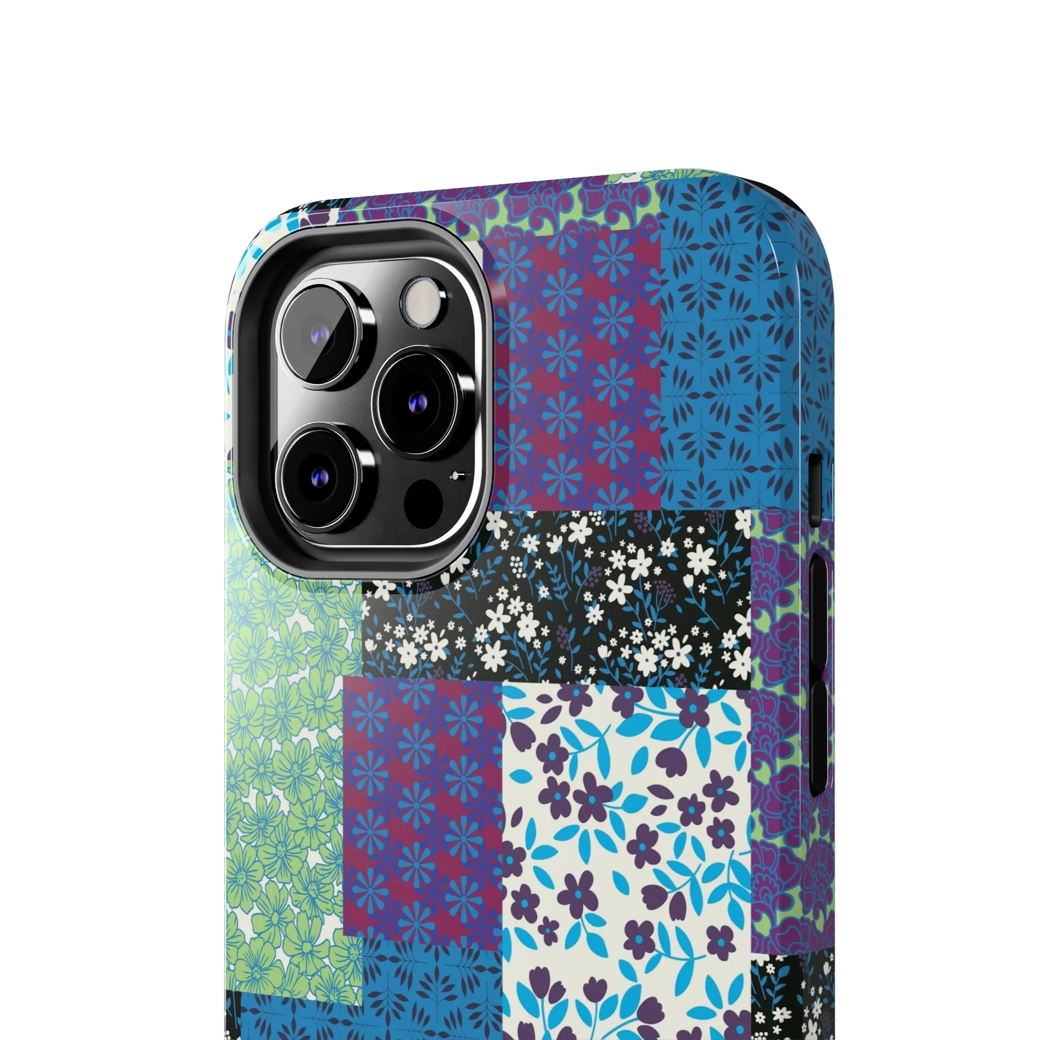 Quilted Comfort | Purple Patchwork Case