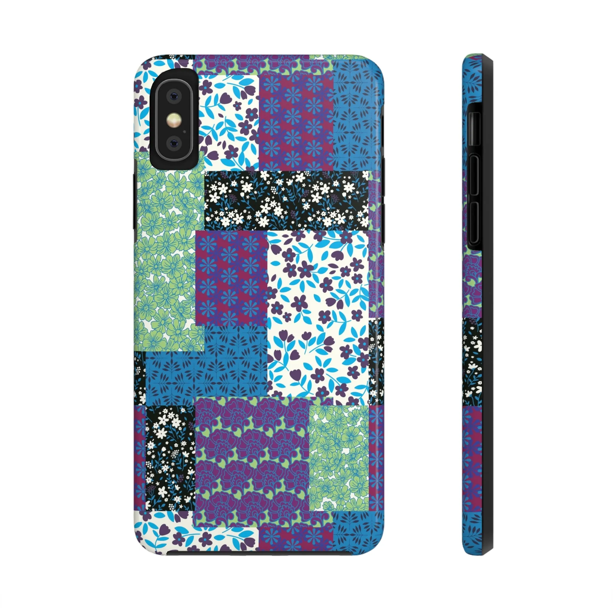 Quilted Comfort | Purple Patchwork Case