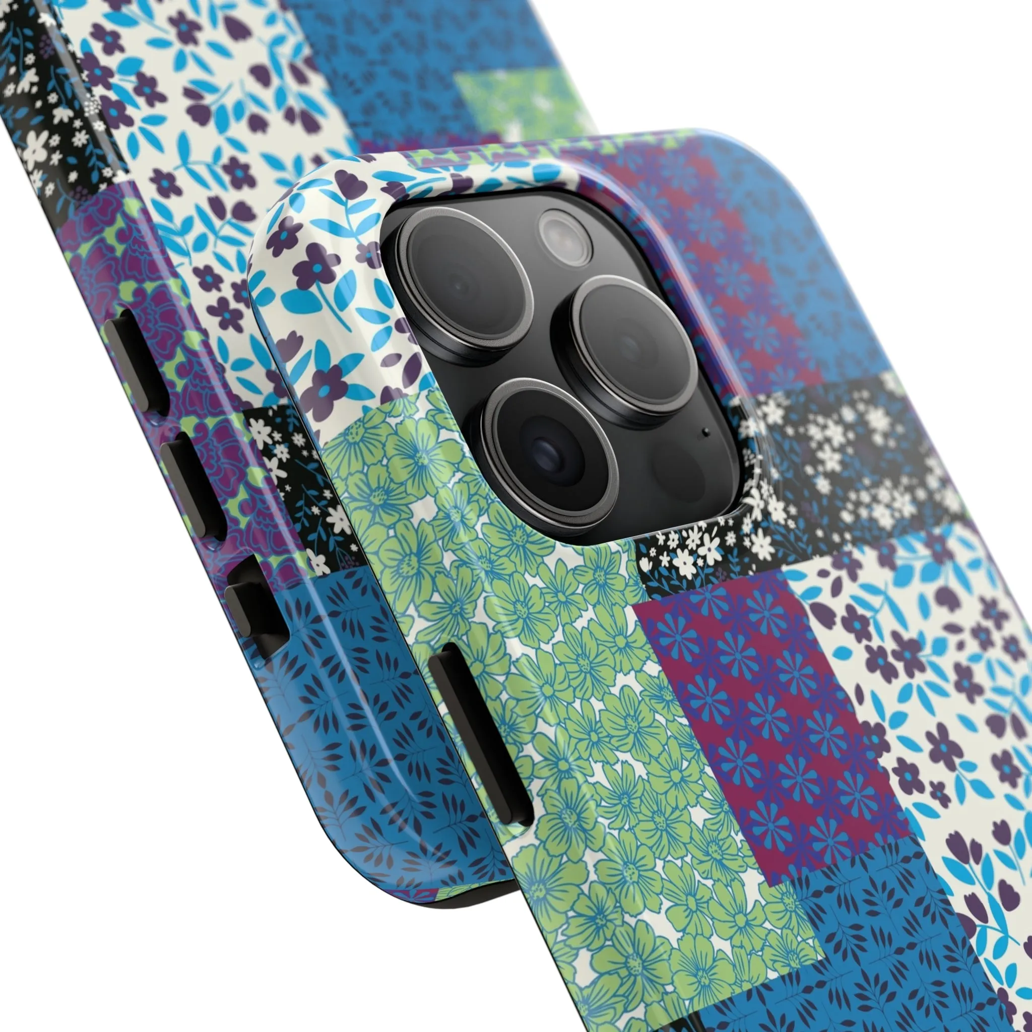 Quilted Comfort | Purple Patchwork Case